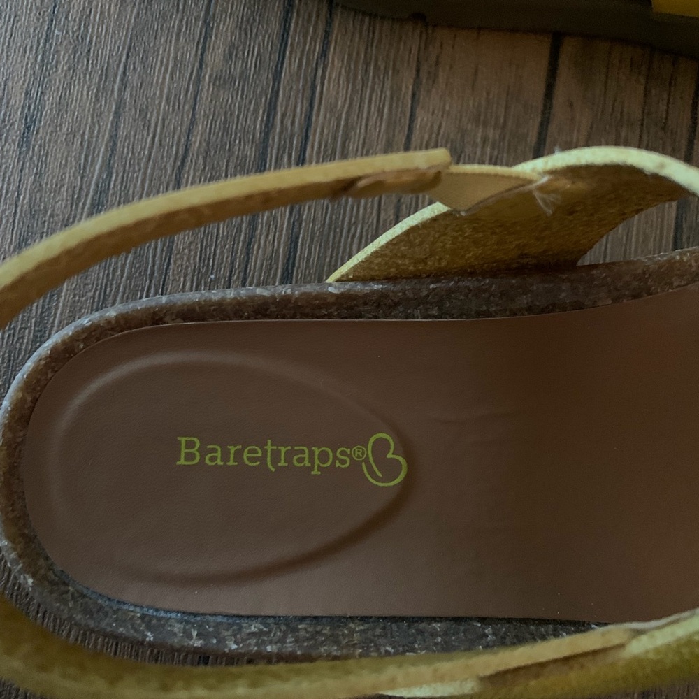 Women's Bartraps Sandals Size 7 Mellow Yellow Happy W/ Box - Picture 6 of 8